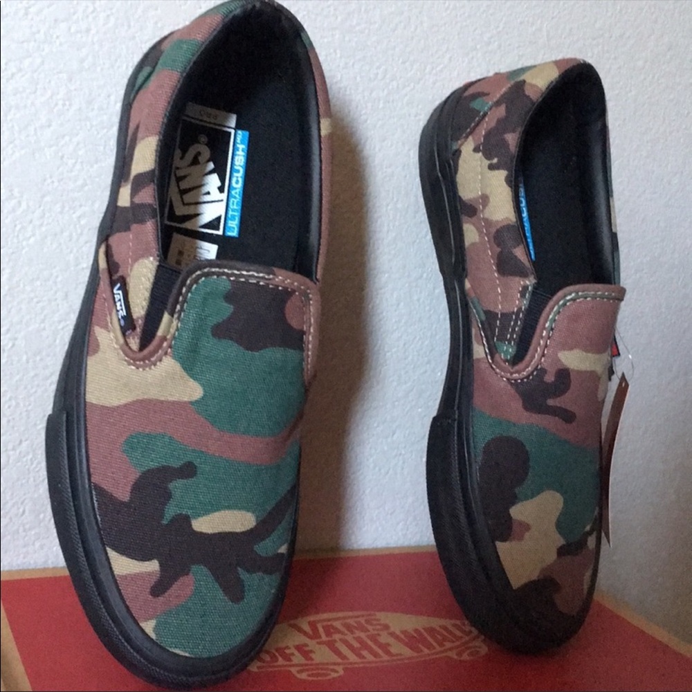 Vans Slip-On Pro Camo, Black7